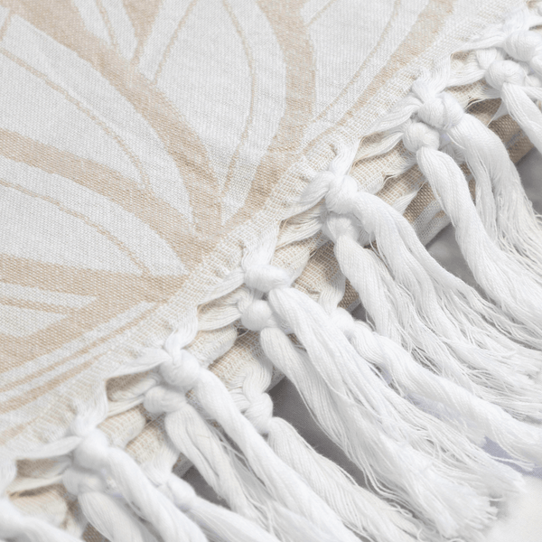Turkish Towel | Single Set | Oat + White