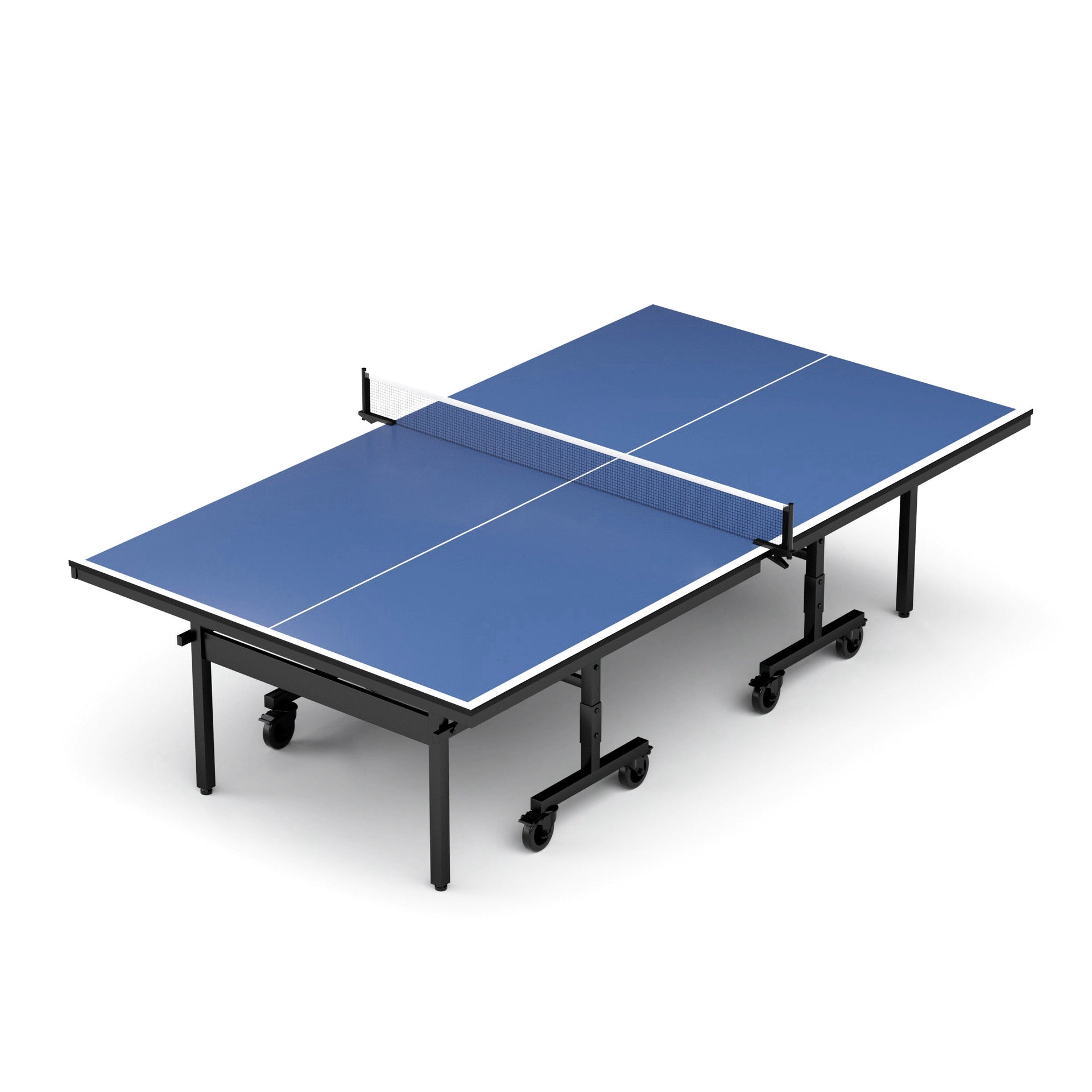 Table tennis 15mm professional MDF indoor table with table tennis net and racket 108 