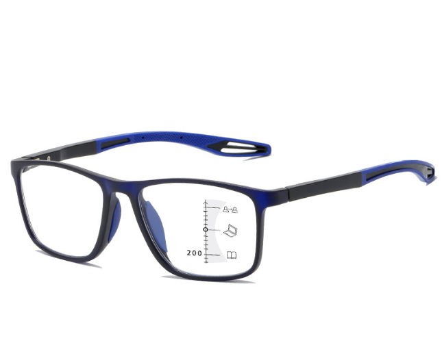 Classical Multifocal Progressive Reading Glasses Vintage Women Men Sports Presbyopia Eyewear Finished Optical Eyeglasses Diopter