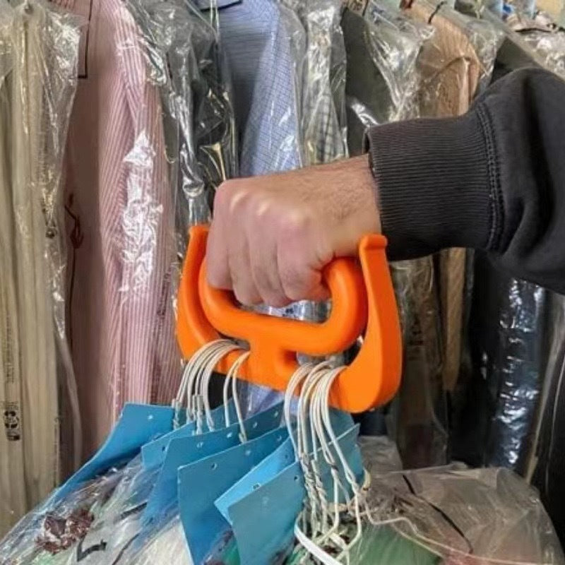 Effortless grocery shopping tool anti pinch handheld device bag carrier shopping bag carrier