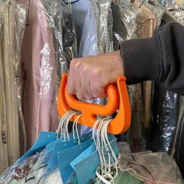Effortless grocery shopping tool anti pinch handheld device bag carrier shopping bag carrier