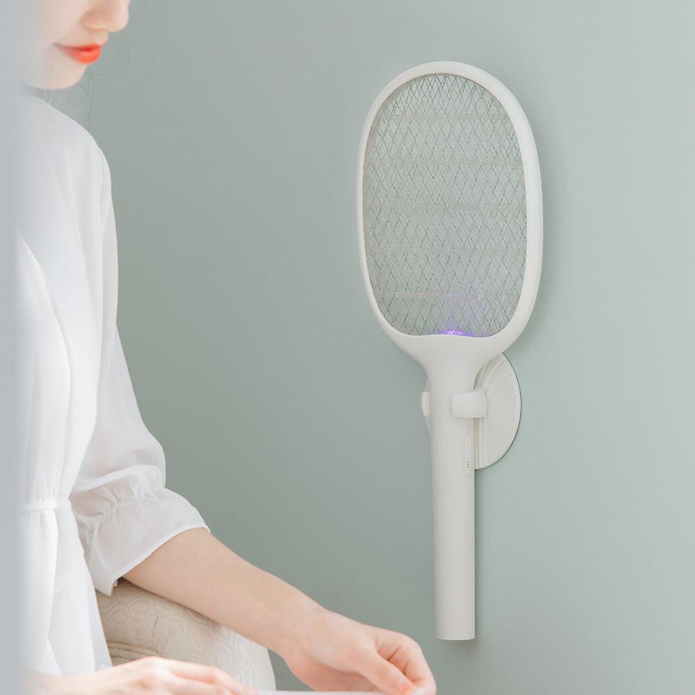 New Household Appliances Mosquito Killer Two-In-One Rechargeable USB Mosquito Killer Lamp Fly Swatter Purple Light Trap