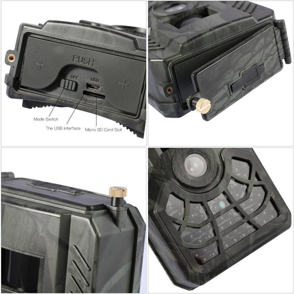 PR300C Outdoor Hunting Trail Camera 720P Wildcamera Wild Surveillance Night Version Wildlife Scouting Cameras Photo Traps Track
