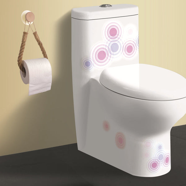 Wooden Hook Seamless Adhesive No Drilling Handmade Woven Hemp Rope Towel Rack Tissue Holder Bathroom Toilet