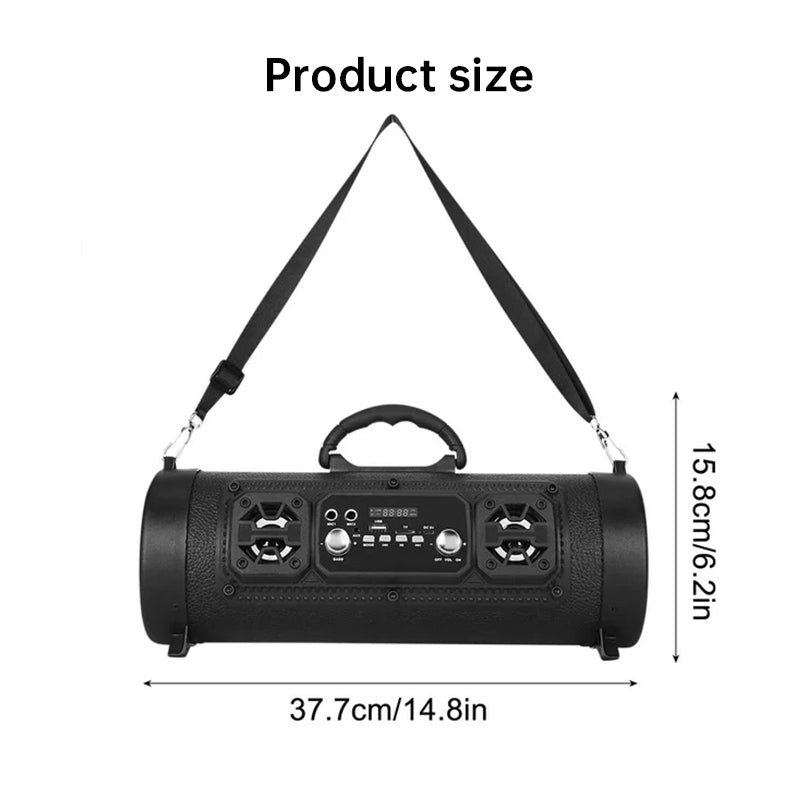 New Wireless Karaoke Smart Bluetooth Speaker, Car Audio Subwoofer, Gift for Computers/People, Street Fashion Gift