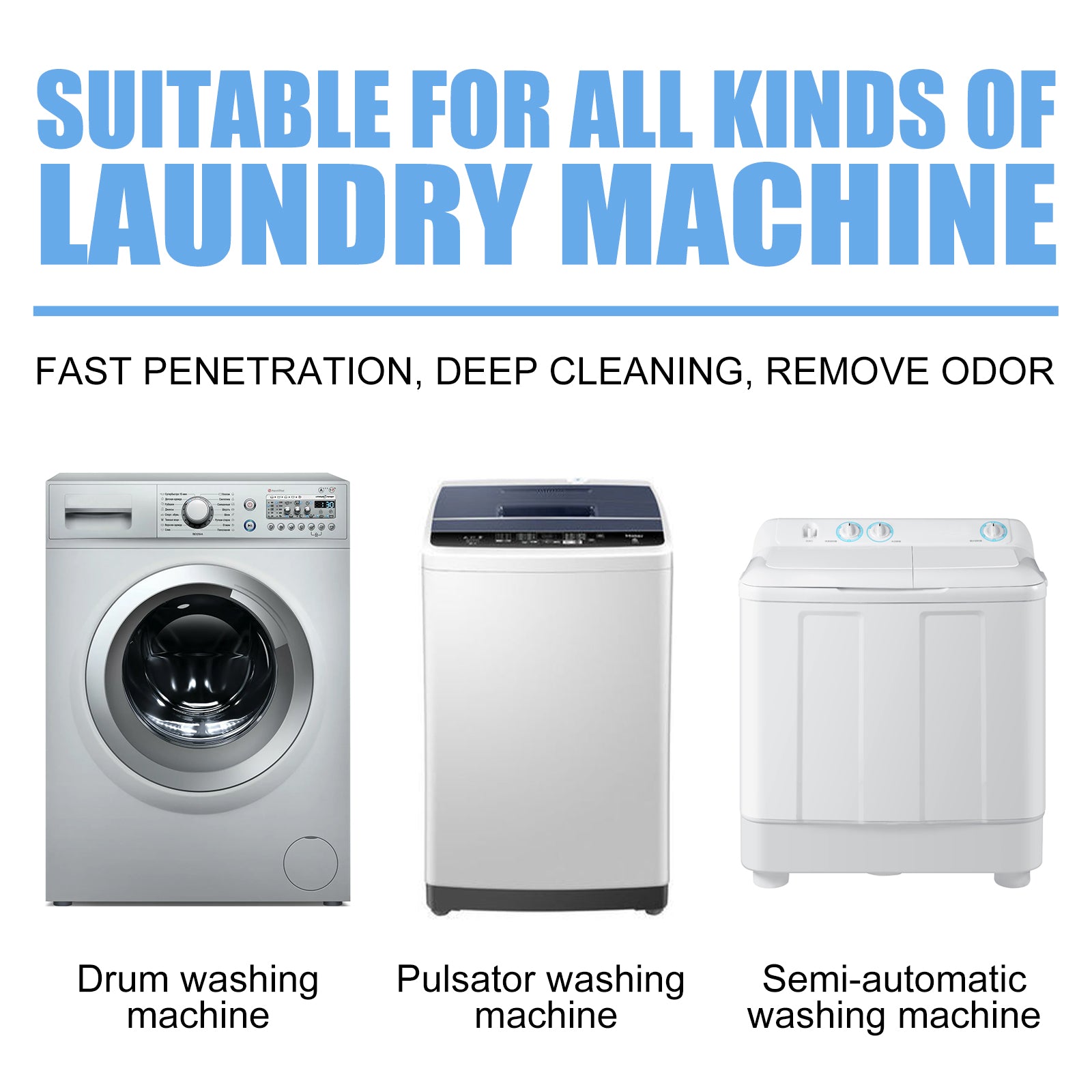 Washing Machine Cleaning Tablets, Washing Machine Slot Automatic Drum Cleaning Dirt And Odor Cleaning Tablets