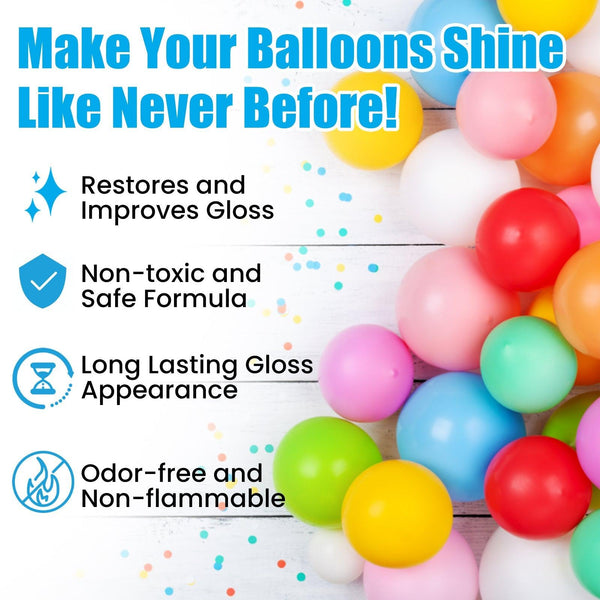 Aerosol Balloon Spray, Balloon Surface Texture Gloss Lasting Non Oxidation Fading Spray
