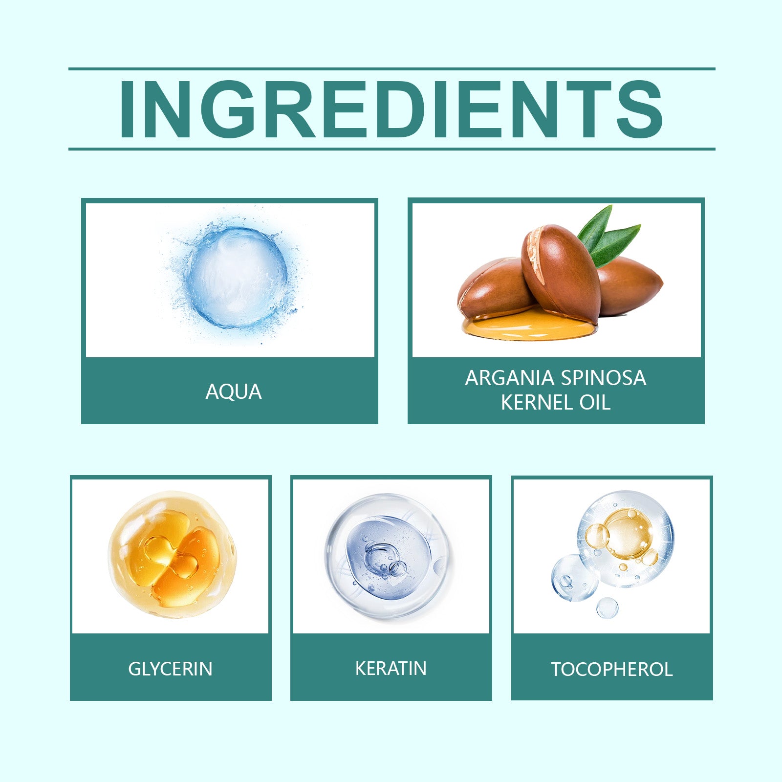 Argan Leave-In Hair Treatment Spray Moisturizes Split Hairs And Moisturizes Glossy Hair