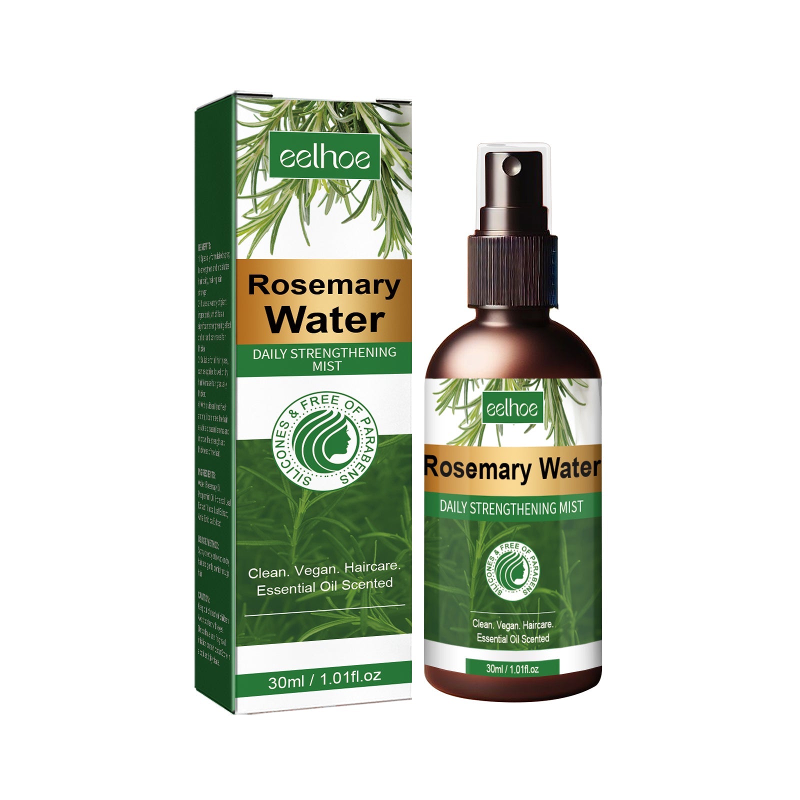 Rosemary Water, Moisturize Hair Roots Repair Damaged Hair Strengthen Hair And Prevent Hair Loss