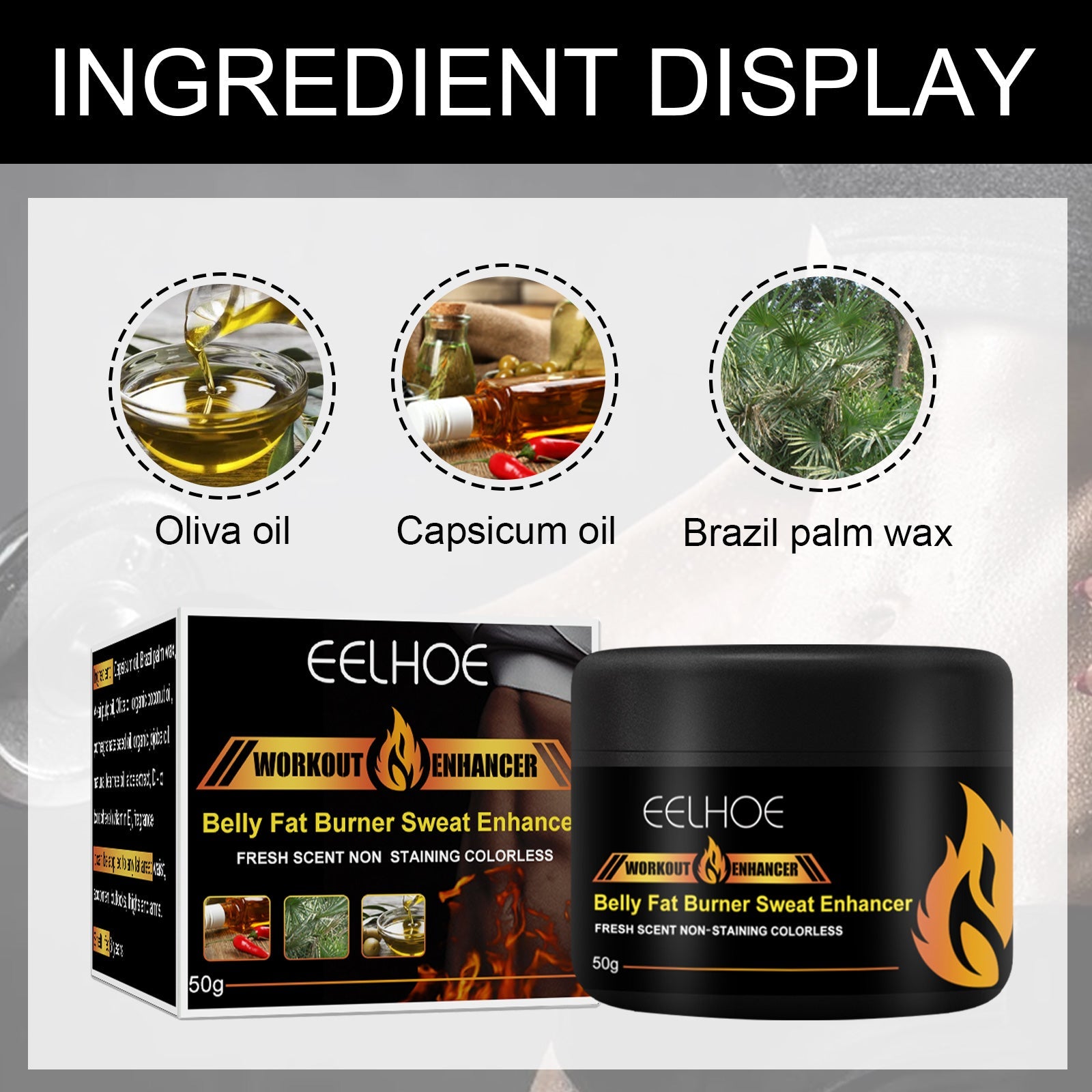 Abs Cream, Abdominal Strength Men And Women's Chest Muscle Waistcoat Line Massage Fitness Sculpting Cream