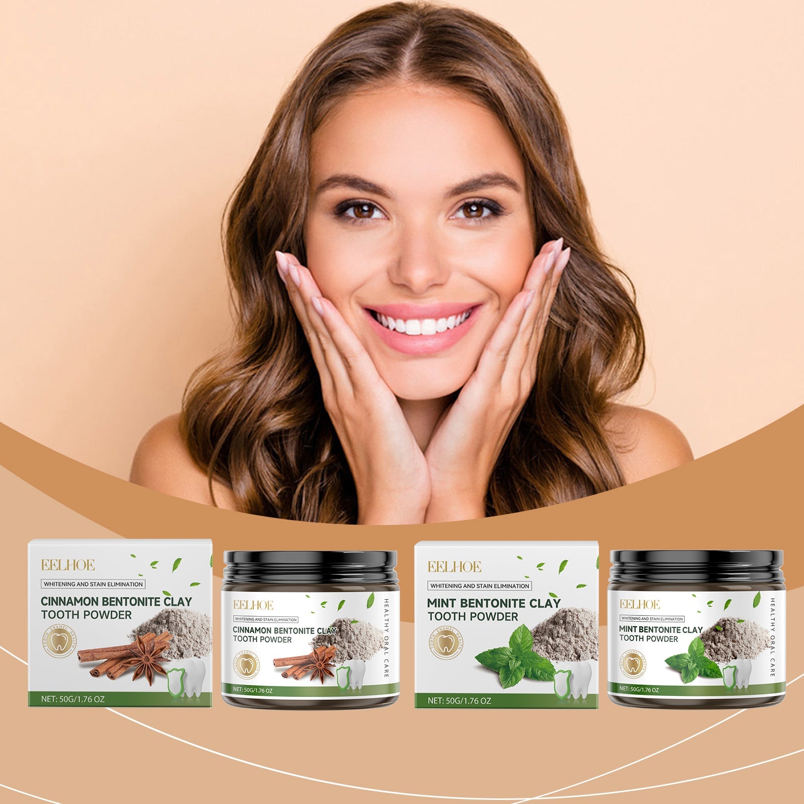 Volcanic Ash Dental Cleaning Powder Clean Bad Breath Confident Smile Teeth Cleaning Care Beauty Dental Powder