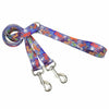 Love Graffiti Blue Double Connection Leash – EarthStyle - 5/8 inch / Standard Training Leash