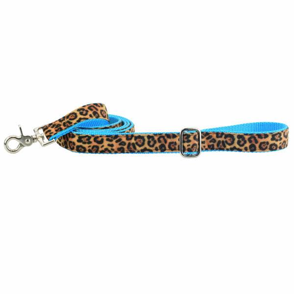 Soft Kitty Velvet Dog Leash (Multiple Webbing Color Options)