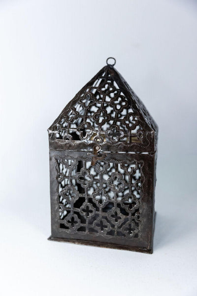 Recycled Metal Lantern