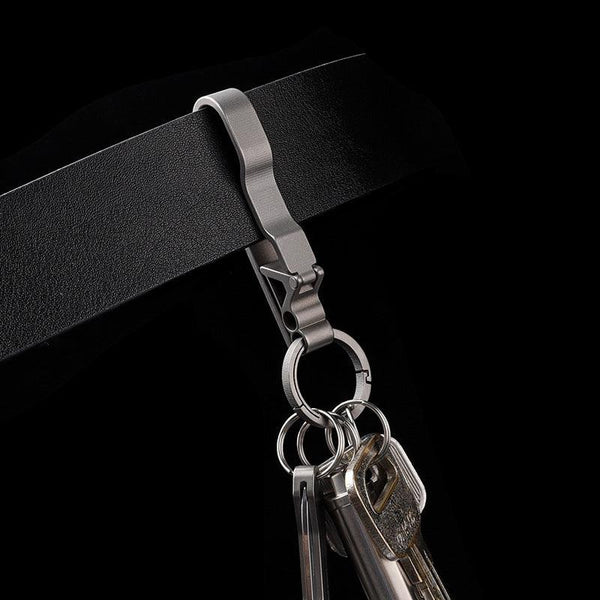 Men's Titanium Alloy Keychain - Lightweight & Strong Key Ring Wautton Outdoor Gear