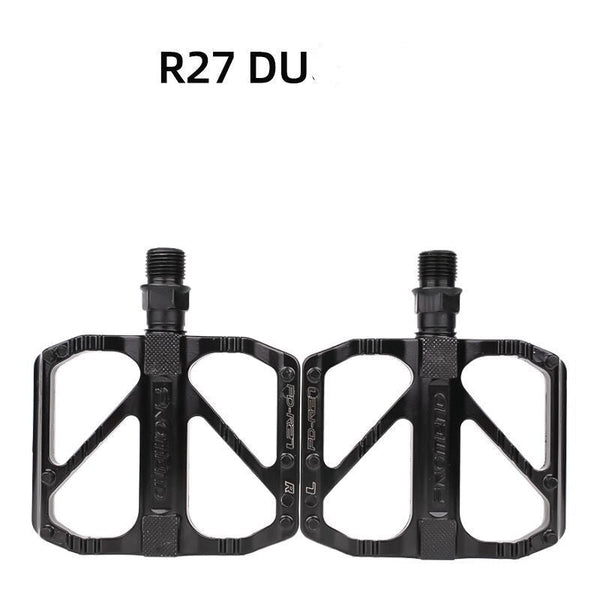 Anti-Slip Ultra-light Bicycle Pedal Quick Release Pedal Flat Bearing Pedal Suitable For Mountain Road Bike Accessories Mountain Bike Pedals Nylon Composition Bicycle Pedals With Wide Flat Platform