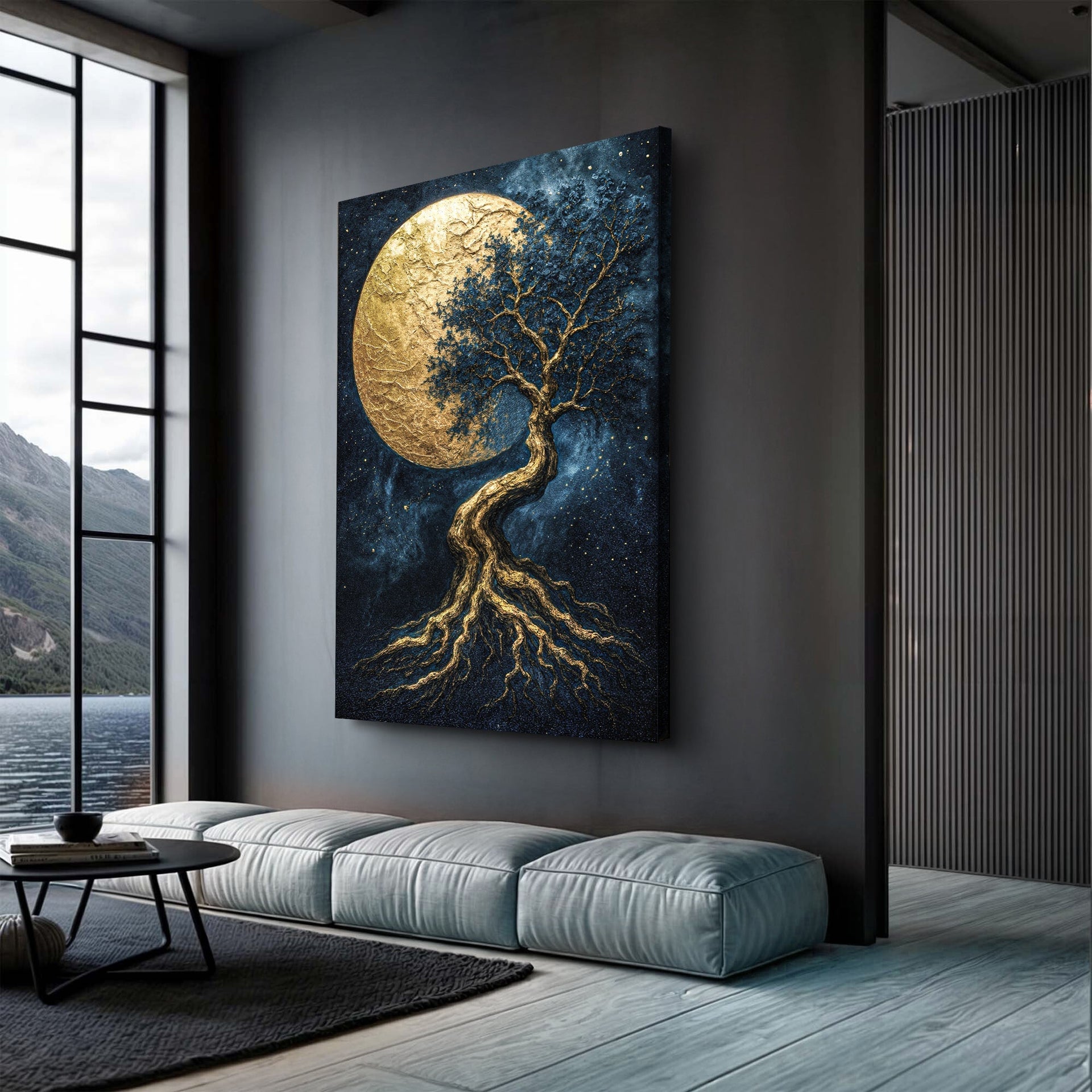 Lunar Tree of Life Wall Art Tailored Canvases