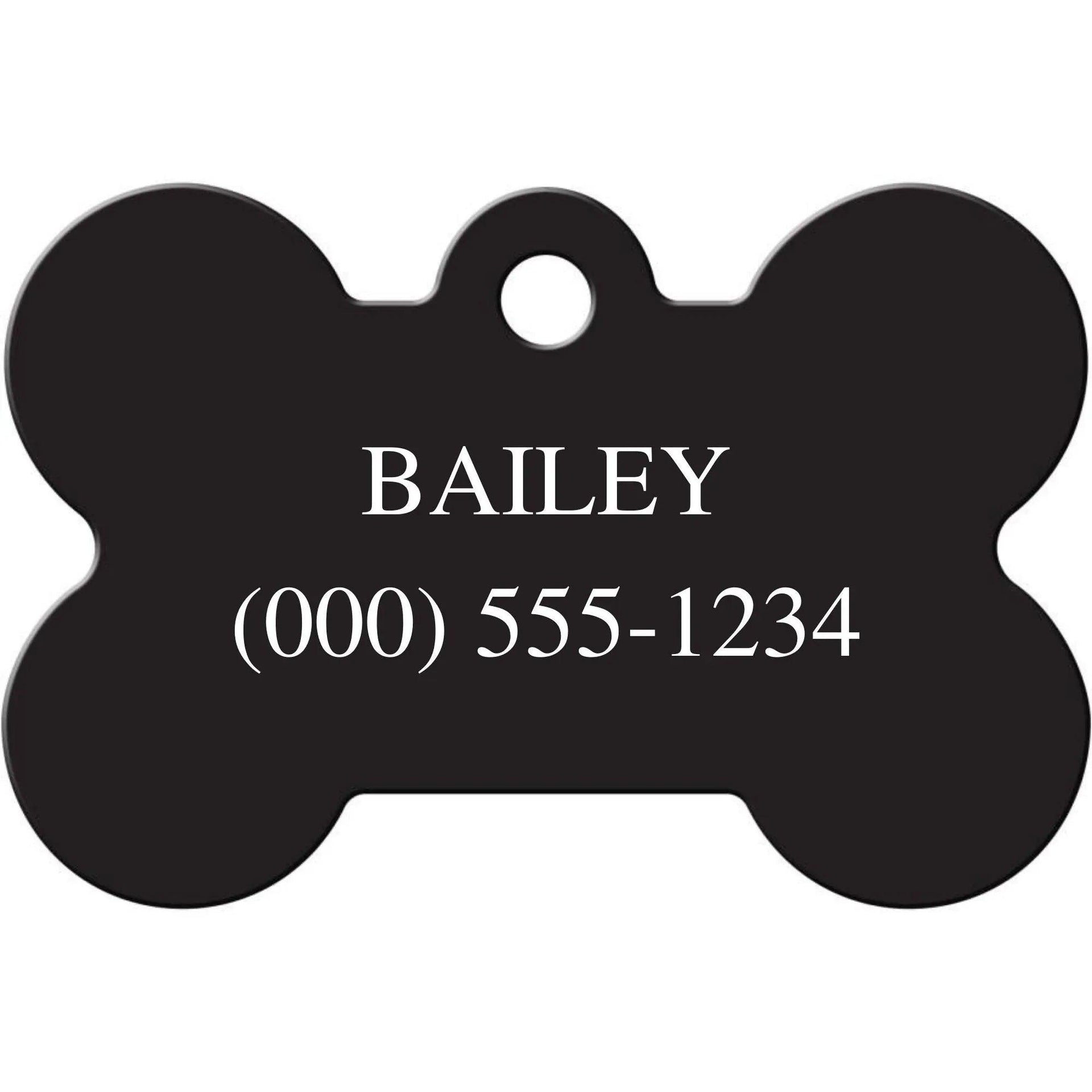 Boise State Broncos NCAA Pet ID Tag - Large Bone - Gifts for You 'n Me