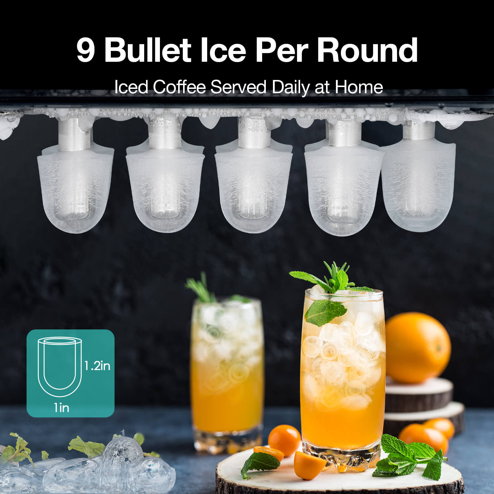 Countertop Ice Maker Z5812H Kismile