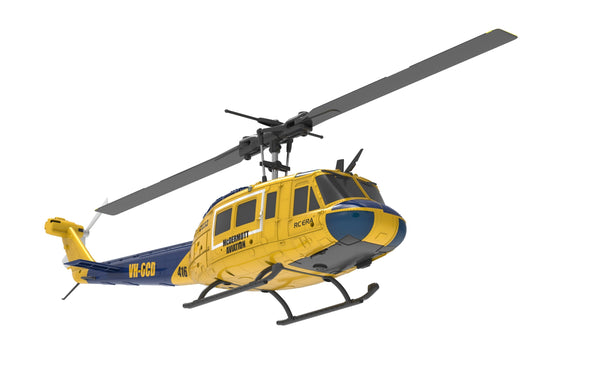 RC ERA C032 UH-1 Huey 6CH RC Helicopter with Smart Positioning & 3D Stunt Flight