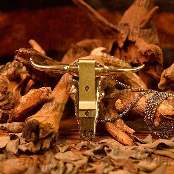 TOPACC Longhorn Skull - Gifts for You 'n Me