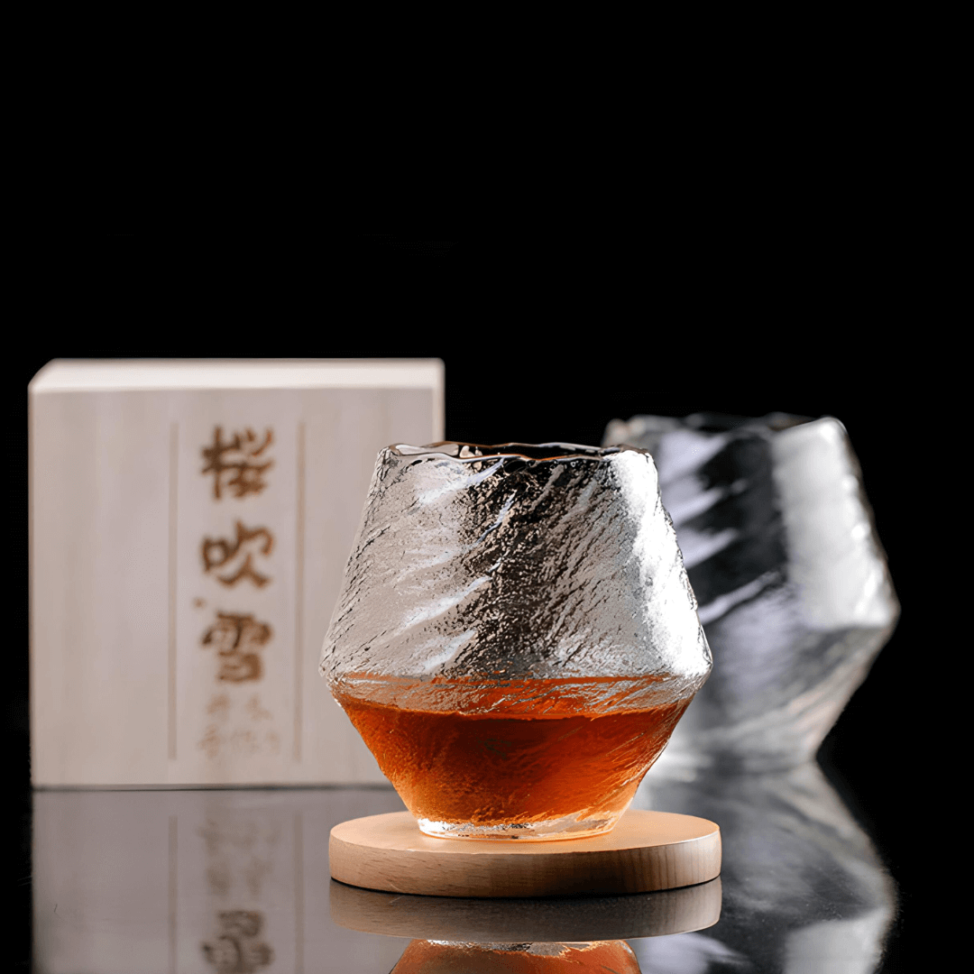 Yume Japanese Crystal Whisky Glass TsukiGlass