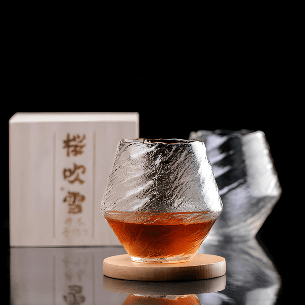 Yume Japanese Crystal Whisky Glass TsukiGlass