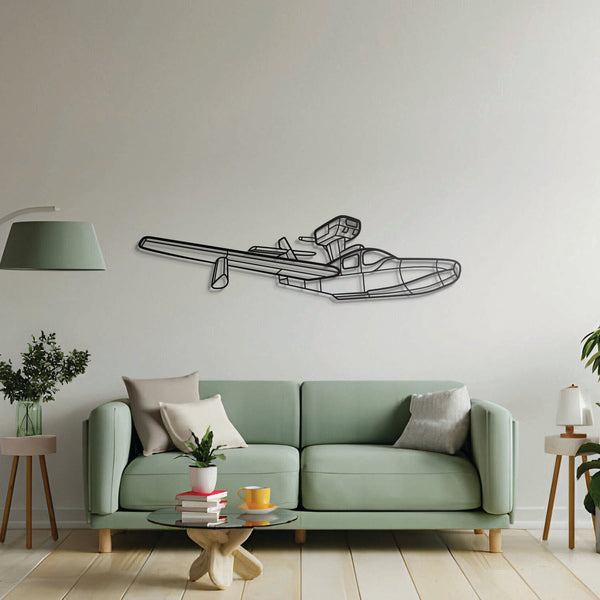 270 Turbo Renegade Metal Aircraft Wall Art - NCP0403