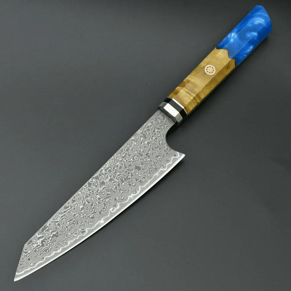 Nirvana VG10 Damascus Chef's Knife with Exotic Olive Wood Handle - Gifts for You 'n Me