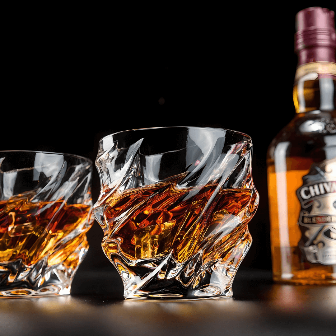 Nami Japanese Crystal Whisky Glass TsukiGlass