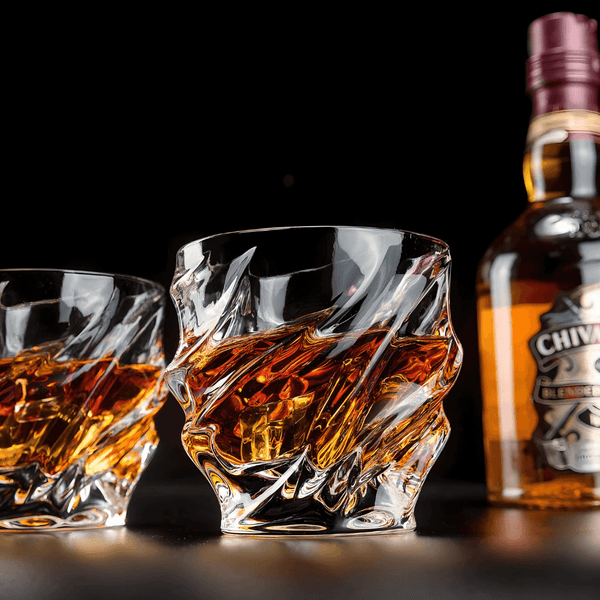 Nami Japanese Crystal Whisky Glass TsukiGlass