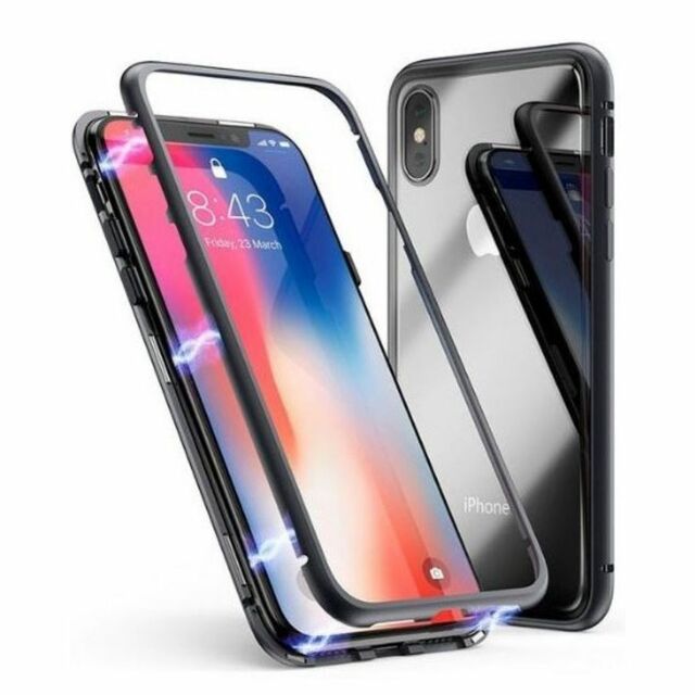 3-Pack Magnetic Snap-on Case for Apple iPhone X or XS