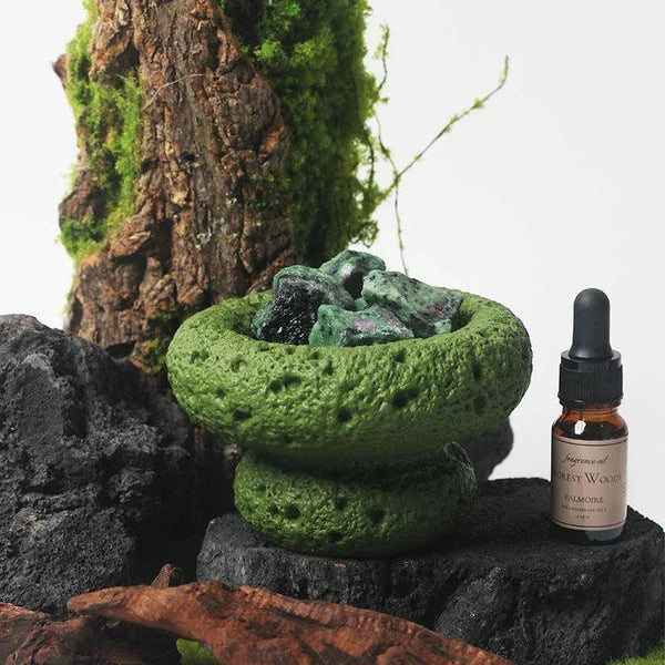 Green Moon Diffuser - Forest Woods - Gifts for You 'n Me