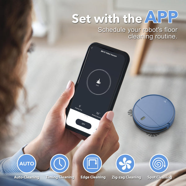 Smart 3-in-1 Robot Vacuum Cleaner (BR151)