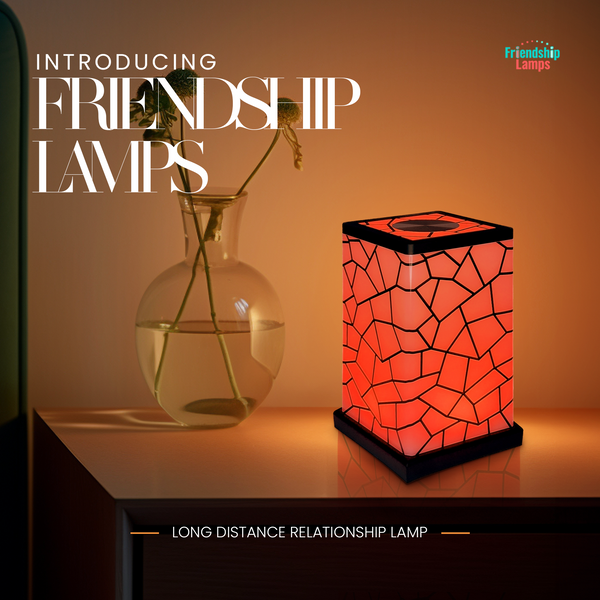 Classic Design Friendship Lamp – Long Distance Wi-Fi Touch Lamp | Stay Connected Anywhere