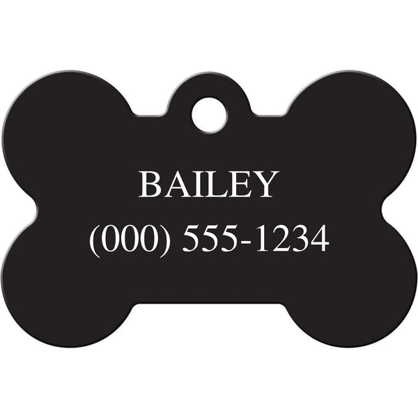 Kansas Jayhawks NCAA Pet ID Tag - Large Bone - Gifts for You 'n Me