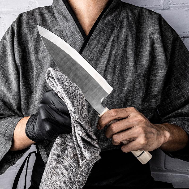 Terra Chef Knife with Faux Ivory Handle