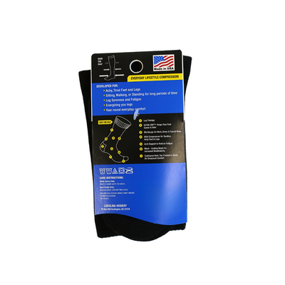 White Compression Sock