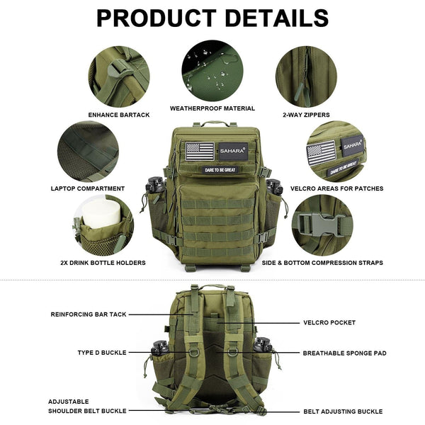 Raider Series Travel Bag & Laptop Backpack for Laptops up to 17.3-inch