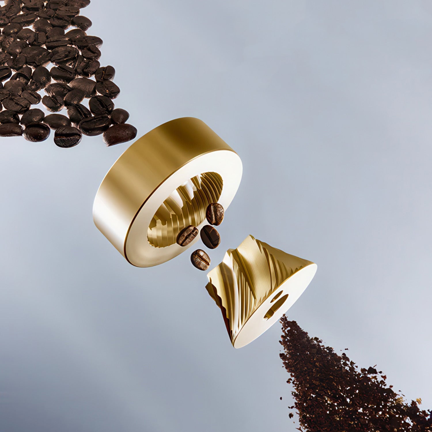 STARSEEKER E55Pro Electric Coffee Grinder — 55mm Titanium Burr
