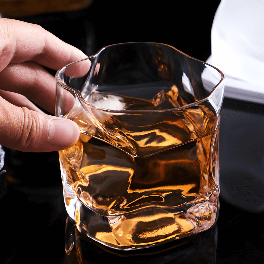 Hoshi Japanese Crystal Whisky Glass TsukiGlass