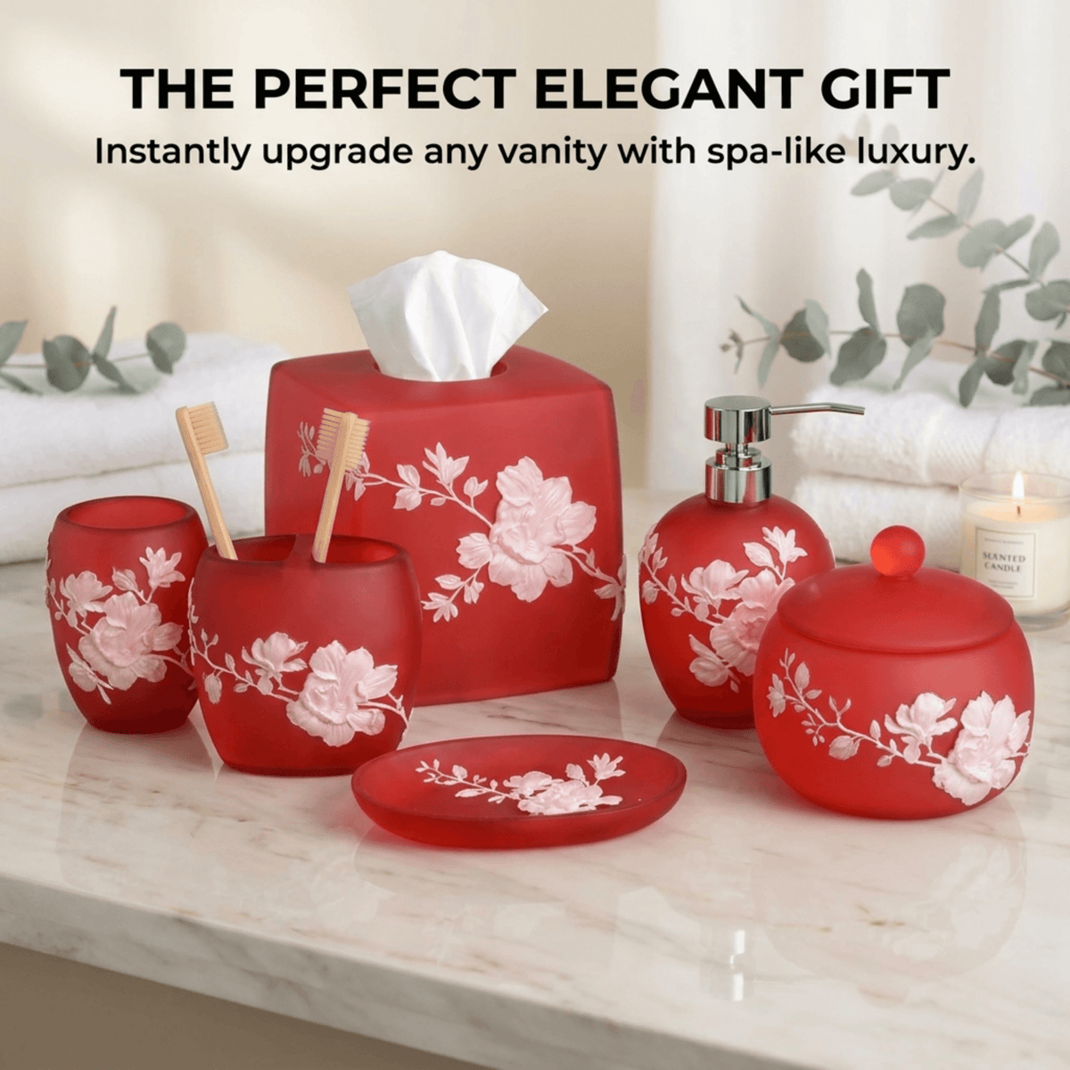 Bathroom Set – Savannah, 6 Piece