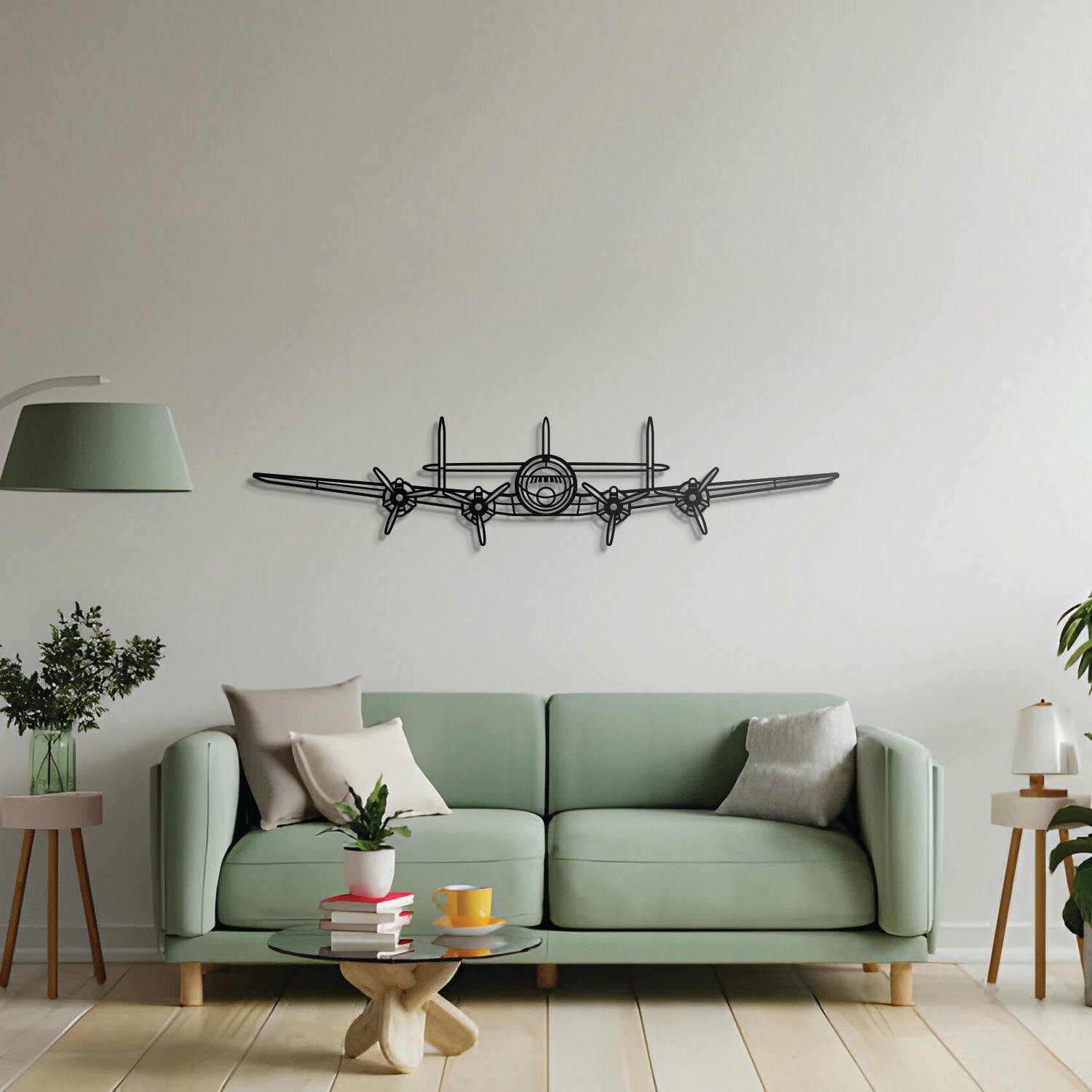 L-749A Front Metal Aircraft Wall Art - NCP0183