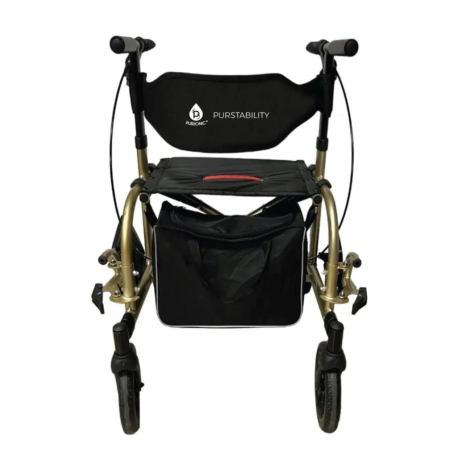 2 IN 1 Rolling Rollator Walker - Gifts for You 'n Me