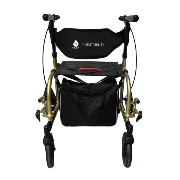 2 IN 1 Rolling Rollator Walker - Gifts for You 'n Me