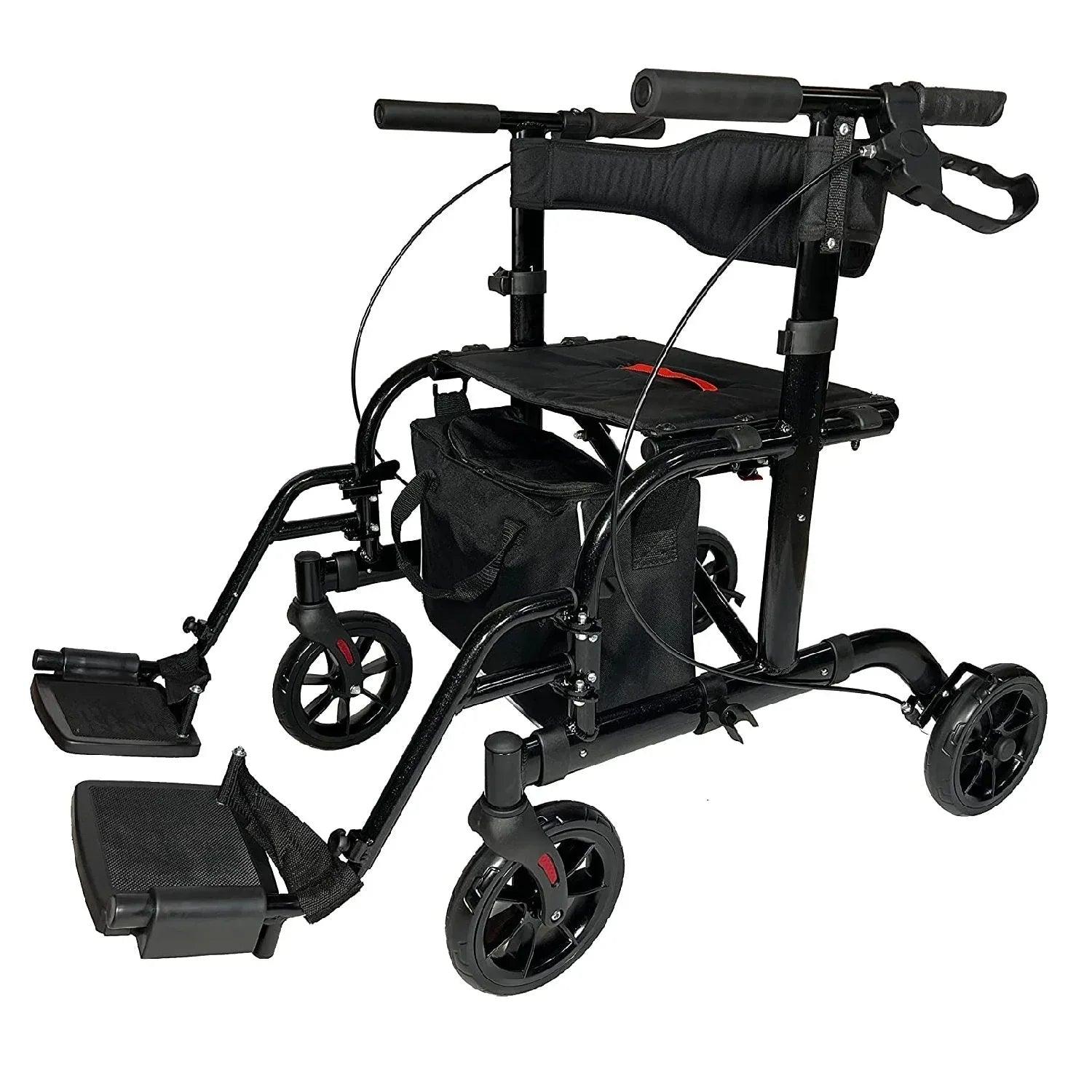 2 IN 1 Rolling Rollator Walker - Gifts for You 'n Me