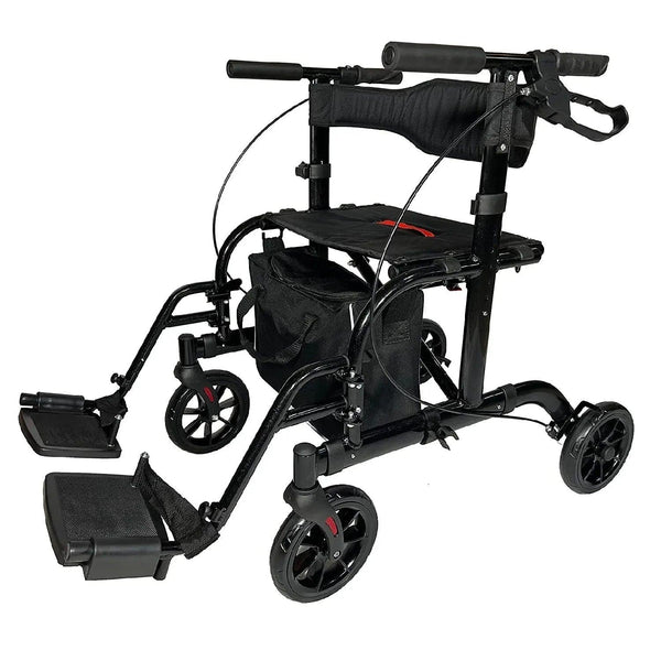 2 IN 1 Rolling Rollator Walker - Gifts for You 'n Me