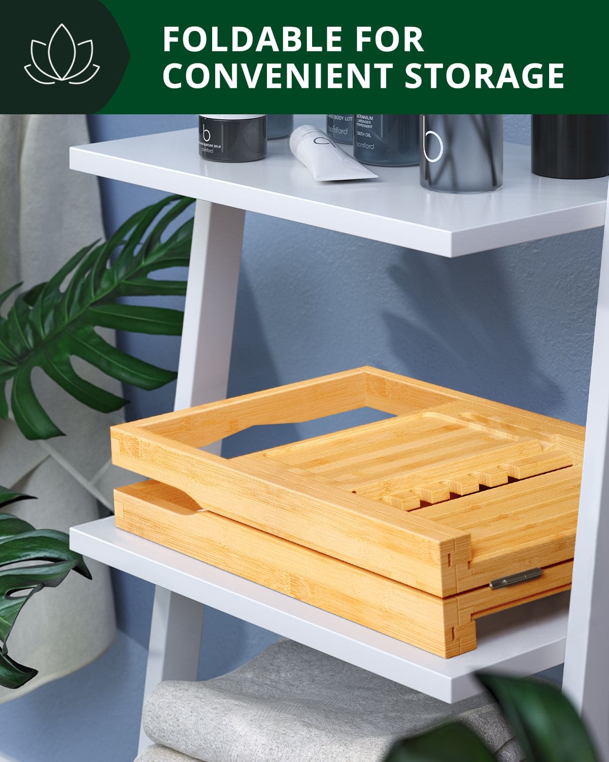 Bathtub Caddy Tray Lite, Natural