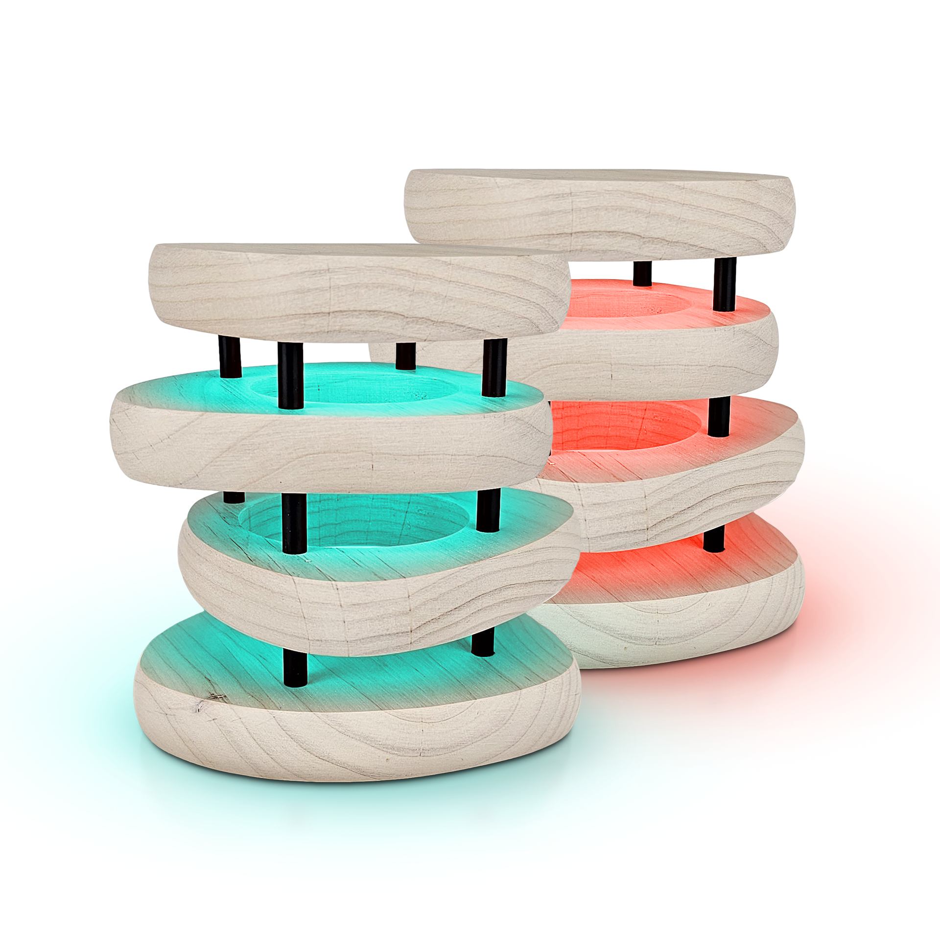 Mid-Century Design Friendship Lamp – Retro Wi-Fi Touch Lamp | Stay Connected Through Time & Distance