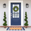 2 Pieces 4 Feet Artificial Décor Green Boxwood Spiral Tree Set